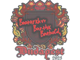 Sticker | Bart4k | Budapest 2025