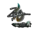 Sticker | Zyphon (Glitter) | Antwerp 2022 CS2 skin