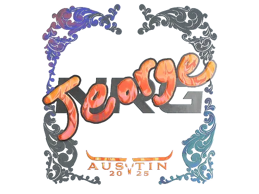 Sticker | jeorge (Holo) | Austin 2025