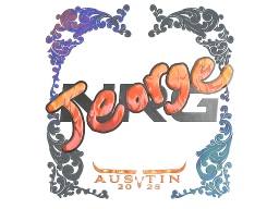 Sticker | jeorge (Holo) | Austin 2025