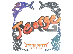 Sticker | jeorge (Holo) | Austin 2025