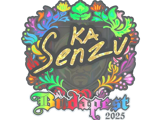 Sticker | Senzu (Holo) | Budapest 2025