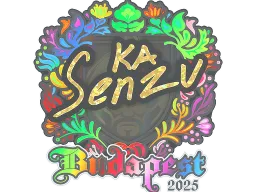 Sticker | Senzu (Holo) | Budapest 2025