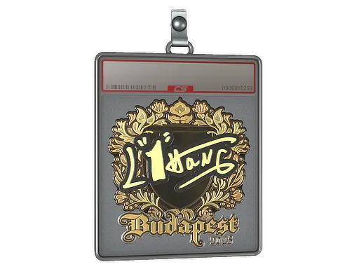 Sticker Slab | L1haNg (Gold) | Budapest 2025