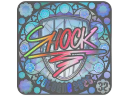 Sticker | SHOCK (Holo, Ranked) | Cologne 2026