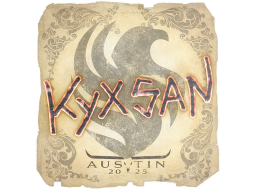 Sticker | kyxsan | Austin 2025