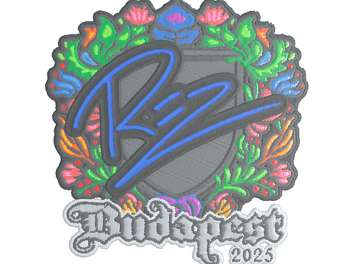 Sticker | REZ (Embroidered) | Budapest 2025