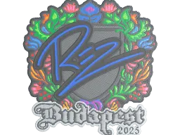 Sticker | REZ (Embroidered) | Budapest 2025