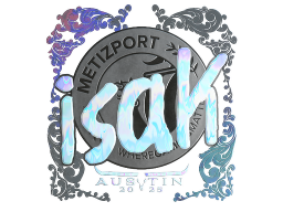 Sticker | isak (Holo) | Austin 2025