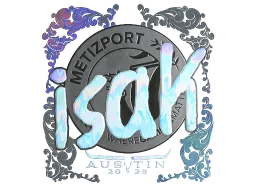 Sticker | isak (Holo) | Austin 2025
