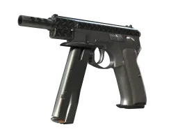 StatTrak™ CZ75-Auto | Tread Plate (Minimal Wear)