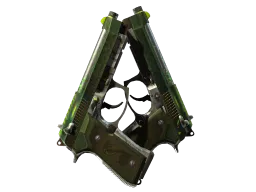 Dual Berettas | Cobra Strike (Battle-Scarred)