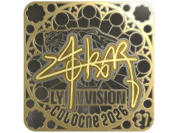 Sticker | z4KR (Gold, Ranked) | Cologne 2026