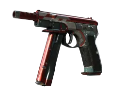 CZ75-Auto | Red Astor (Field-Tested)