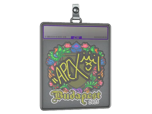 Sticker Slab | apEX (Embroidered) | Budapest 2025