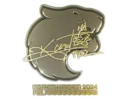 Sticker | KSCERATO (Gold) | Copenhagen 2024