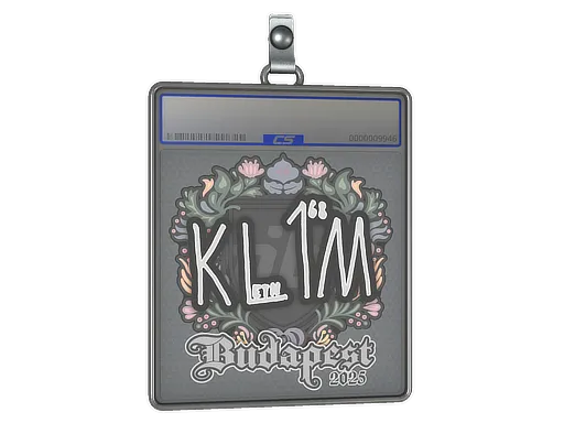 Sticker Slab | kl1m | Budapest 2025