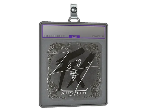 Sticker Slab | zevy (Foil) | Austin 2025
