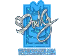 Sticker | dav1g (Glitter) | Copenhagen 2024