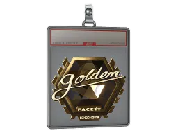 Sticker Slab | Golden (Gold) | London 2018
