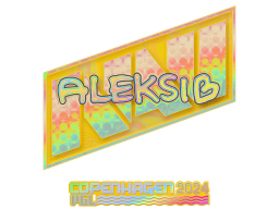 Sticker | Aleksib (Holo) | Copenhagen 2024
