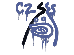 Sealed Graffiti | Recoil CZ-75 (SWAT Blue)