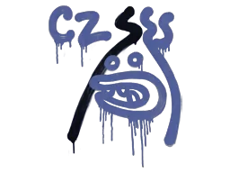 Sealed Graffiti | Recoil CZ-75 (SWAT Blue)