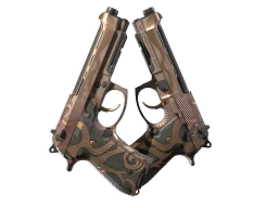 Dual Berettas | Mystic Conjunction (Battle-Scarred)