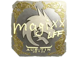 Sticker | magixx (Gold) | Austin 2025
