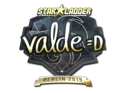 Sticker | v4lde (Gold) | Berlin 2019
