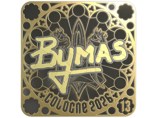 Sticker | Bymas (Gold, Ranked) | Cologne 2026