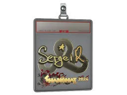 Sticker Slab | Ax1Le (Gold) | Shanghai 2024
