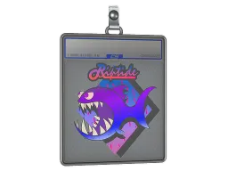Sticker Slab | Purple Jaggyfish