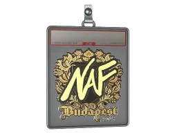 Sticker Slab | NAF (Gold) | Budapest 2025