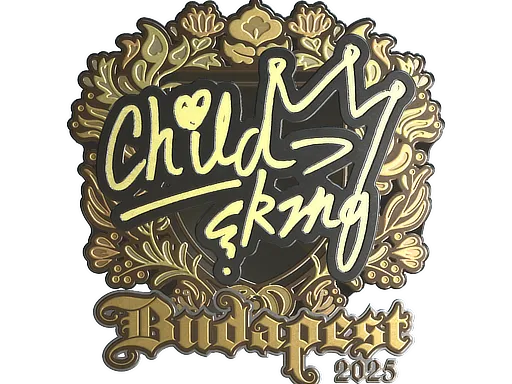 Sticker | ChildKing (Gold) | Budapest 2025