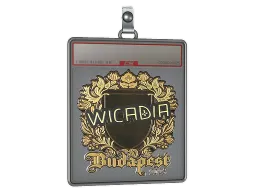 Sticker Slab | Wicadia (Gold) | Budapest 2025