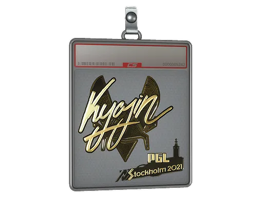 Sticker Slab | Kyojin (Gold) | Stockholm 2021