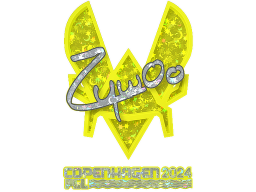 Sticker | ZywOo (Glitter) | Copenhagen 2024