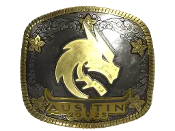 Sticker | Team Spirit (Gold) | Austin 2025
