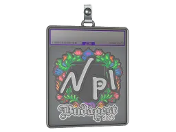 Sticker Slab | npl (Embroidered) | Budapest 2025