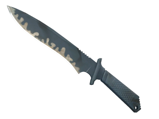 ★ Classic Knife | Night Stripe (Well-Worn)