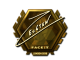 Sticker | Ex6TenZ (Gold) | London 2018