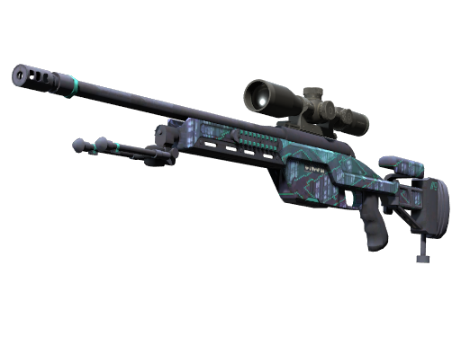 StatTrak™ SSG 08 | Mainframe 001 (Minimal Wear)