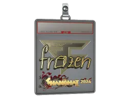 Sticker Slab | frozen (Gold) | Shanghai 2024