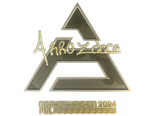 Sticker | arrozdoce (Gold) | Copenhagen 2024