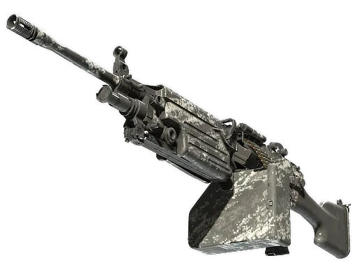 Souvenir M249 | Sleet (Battle-Scarred)