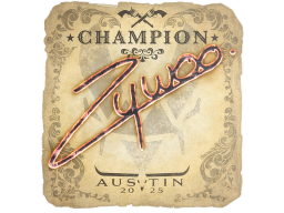 Sticker | ZywOo (Champion) | Austin 2025