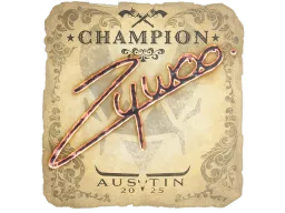 Sticker | ZywOo (Champion) | Austin 2025