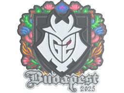 Sticker | G2 esports (Embroidered) | Budapest 2025