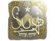 Sticker | susp (Gold) | Austin 2025